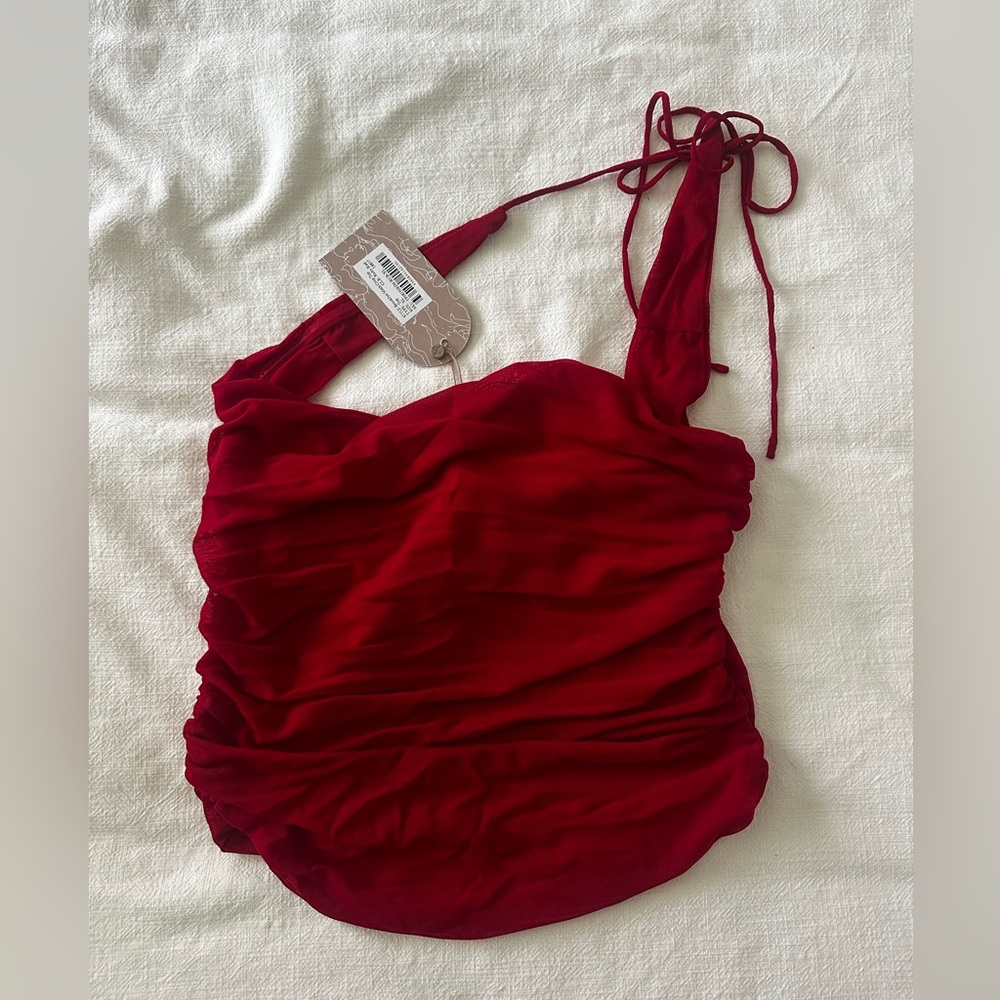 Meshki Brooklyn Mesh Crop Top